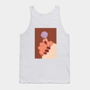 Lollipop and Nails Tank Top